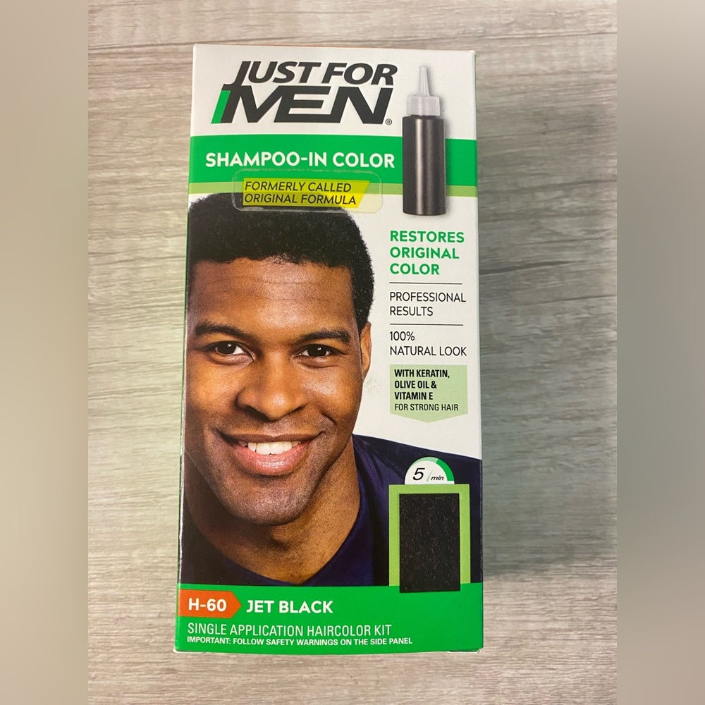 Just For Men Original Formula Restores Original Color, H60 Jet Black
